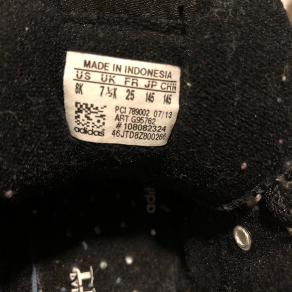 Adidas x Jeremy Scott Zebra Family matching shoes - Picture 6 of 7